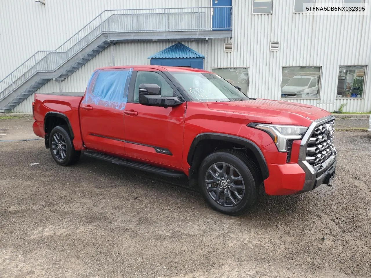 2022 Toyota Tundra Crewmax Platinum VIN: 5TFNA5DB6NX032395 Lot: 66003954