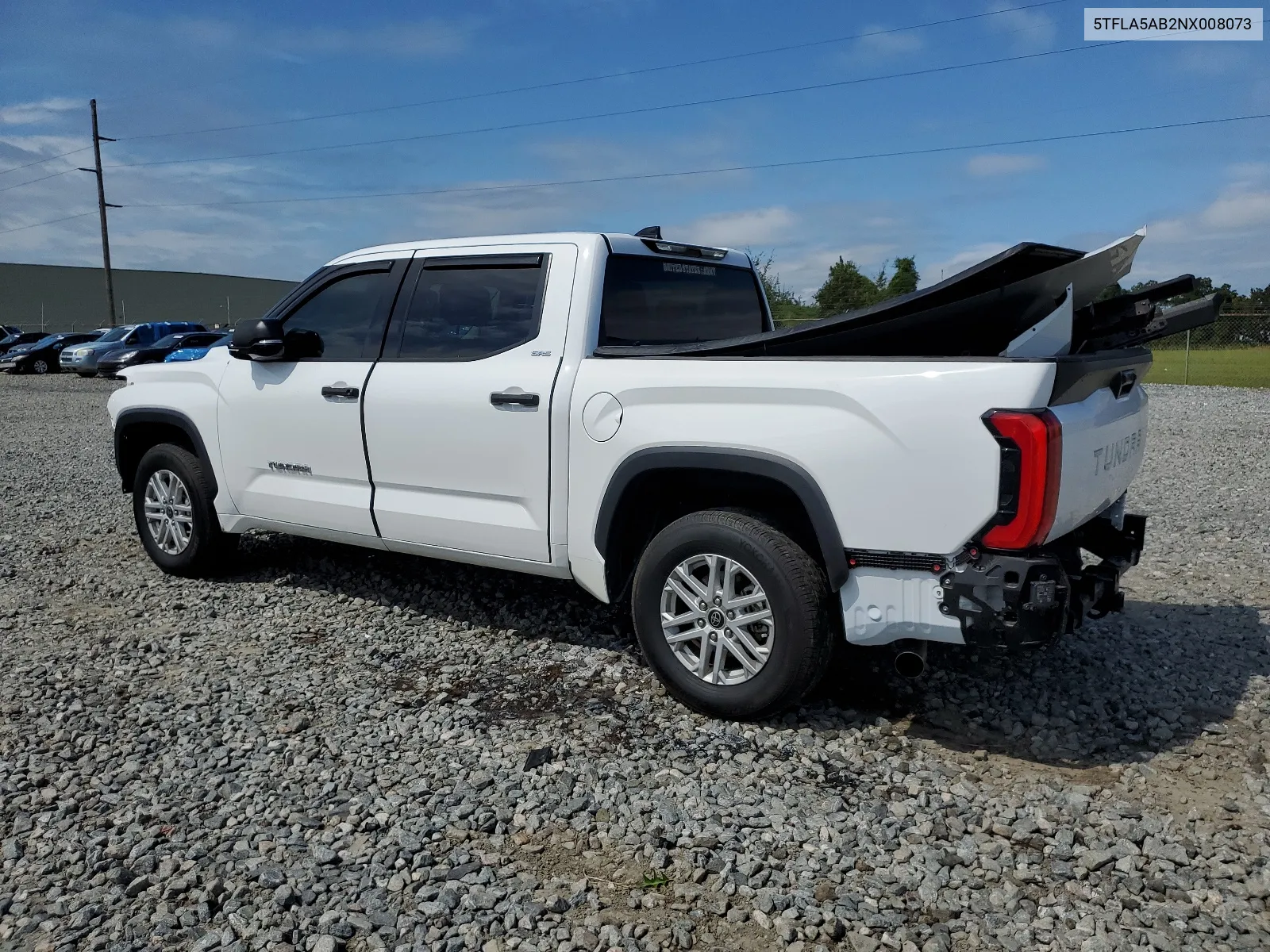 2022 Toyota Tundra Crewmax Sr VIN: 5TFLA5AB2NX008073 Lot: 68424964