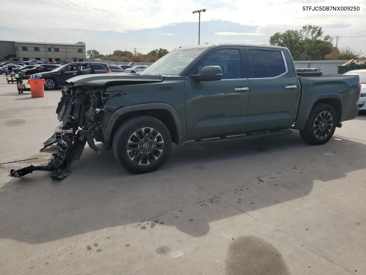 2022 Toyota Tundra Crewmax Limited VIN: 5TFJC5DB7NX009250 Lot: 69230234