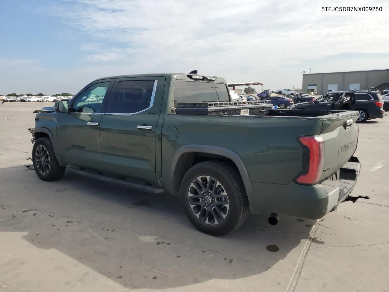 2022 Toyota Tundra Crewmax Limited VIN: 5TFJC5DB7NX009250 Lot: 69230234