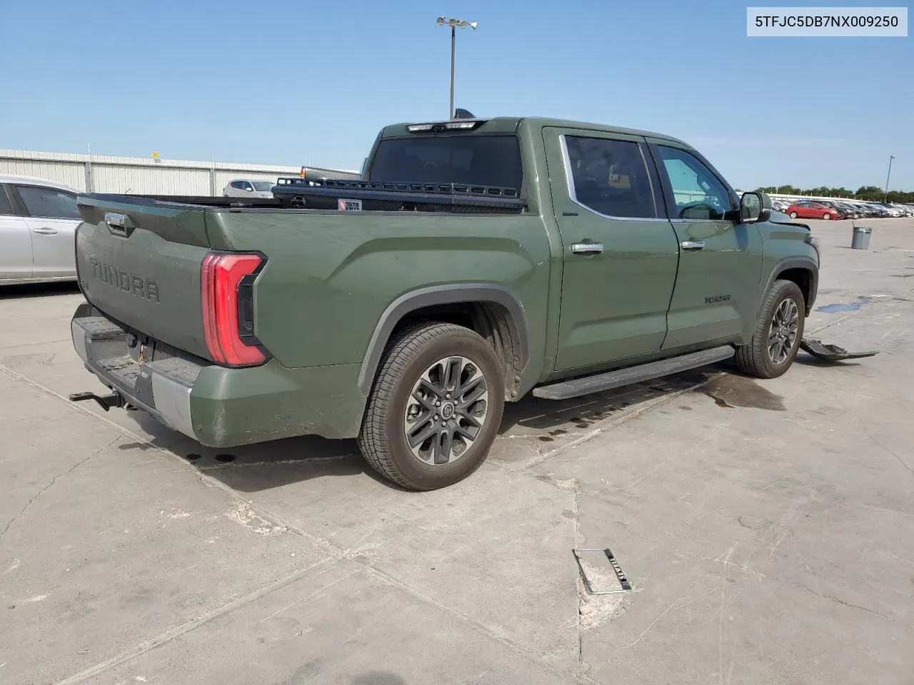 2022 Toyota Tundra Crewmax Limited VIN: 5TFJC5DB7NX009250 Lot: 69230234