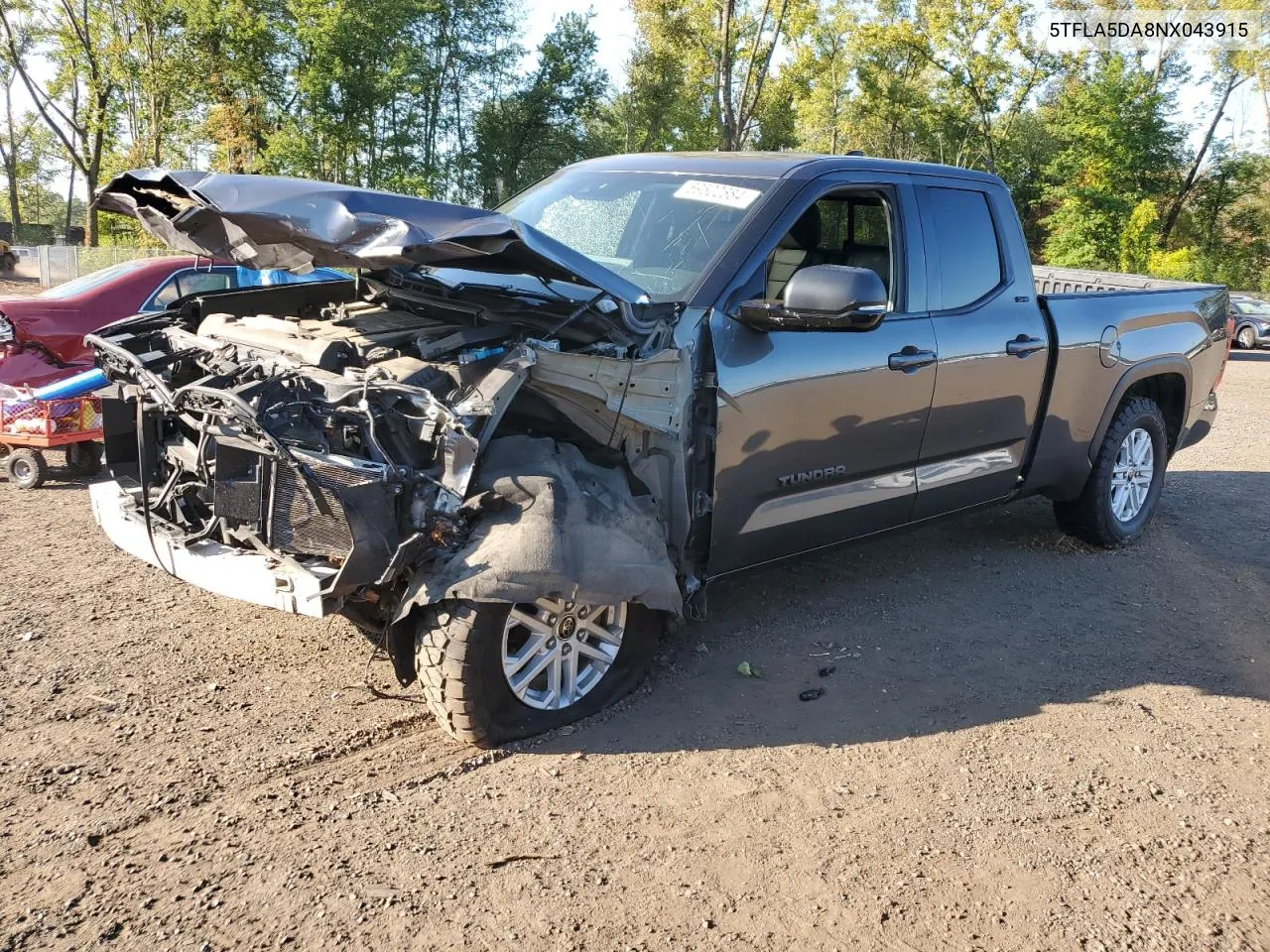 5TFLA5DA8NX043915 2022 Toyota Tundra Double Cab Sr