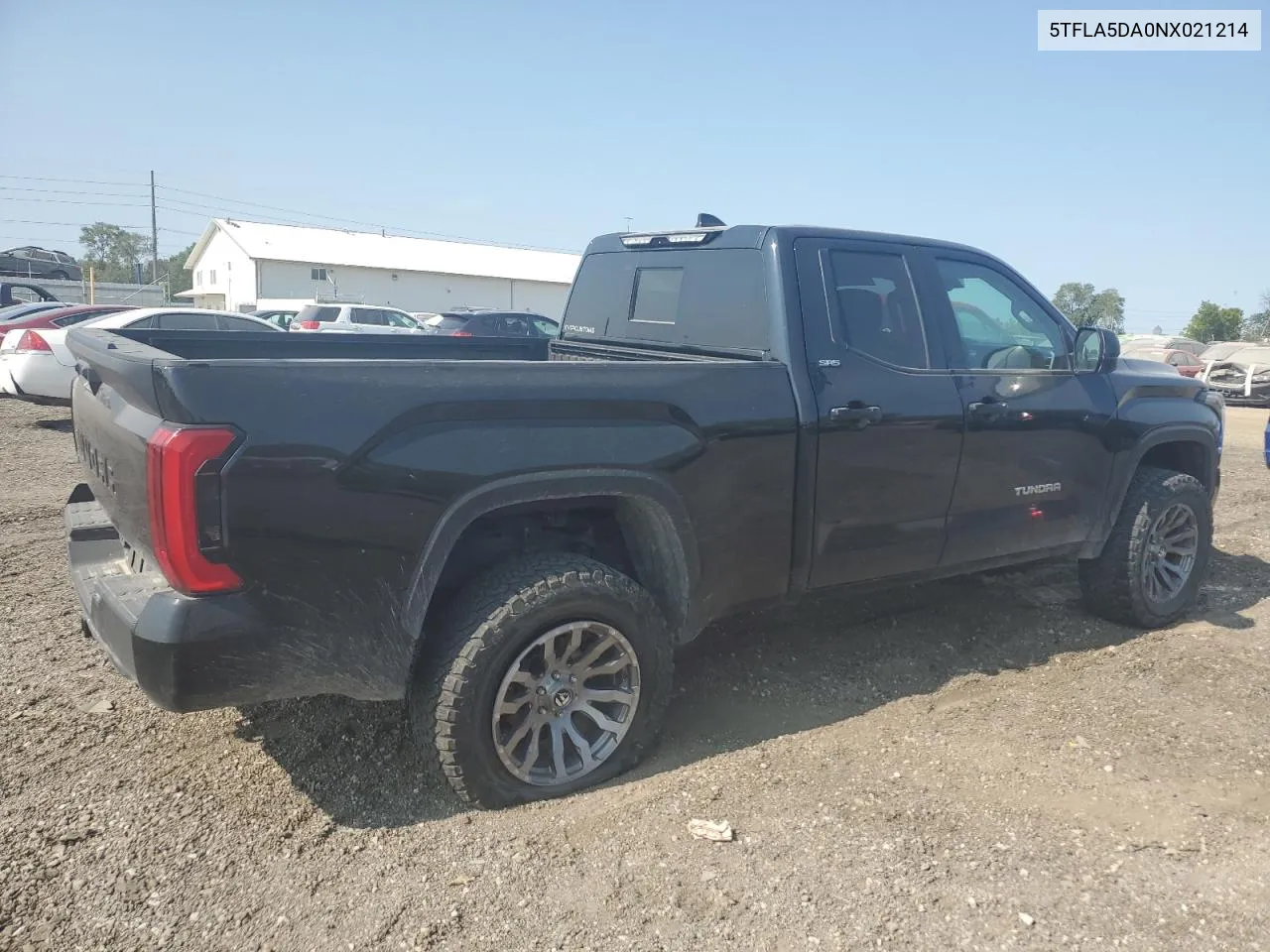 5TFLA5DA0NX021214 2022 Toyota Tundra Double Cab Sr