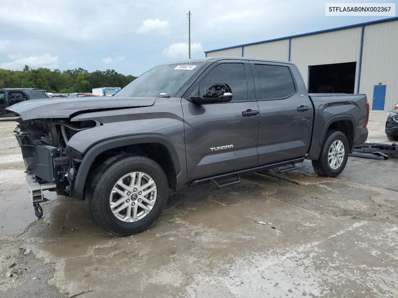 5TFLA5AB0NX002367 2022 Toyota Tundra Crewmax Sr