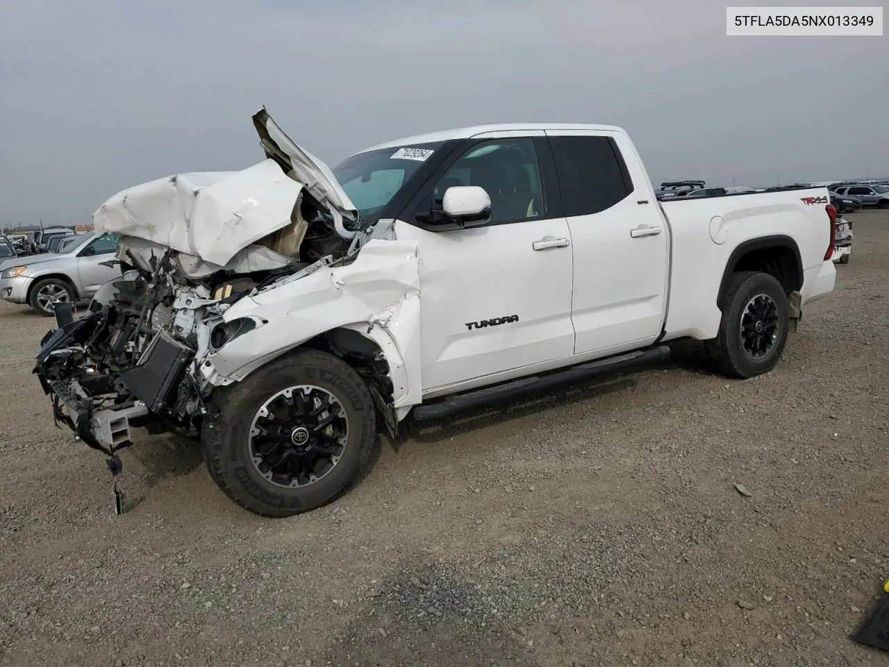 2022 Toyota Tundra Double Cab Sr VIN: 5TFLA5DA5NX013349 Lot: 71029264