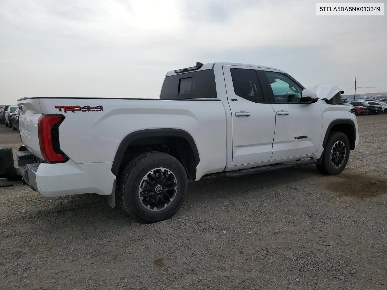 2022 Toyota Tundra Double Cab Sr VIN: 5TFLA5DA5NX013349 Lot: 71029264