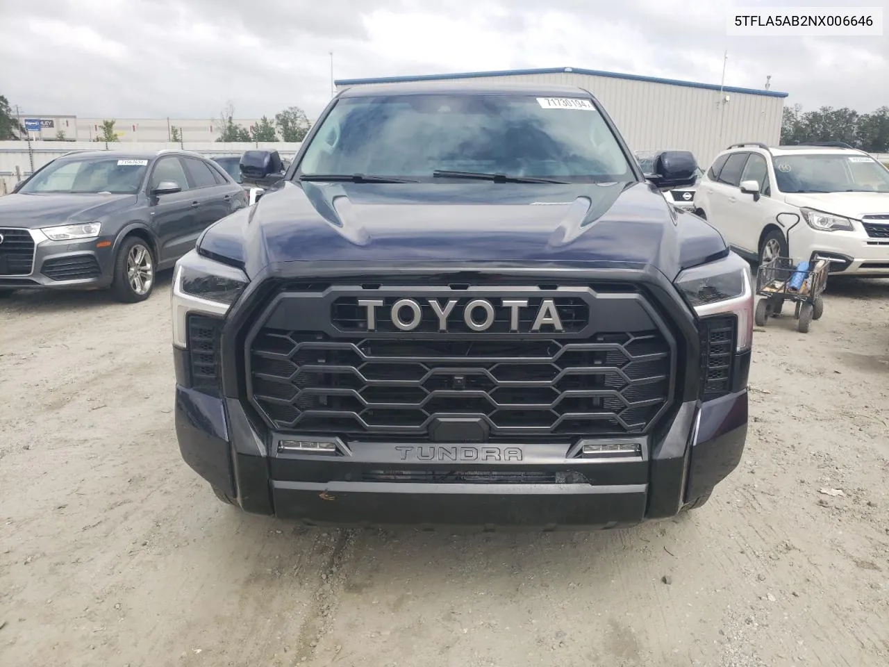 5TFLA5AB2NX006646 2022 Toyota Tundra Crewmax Sr