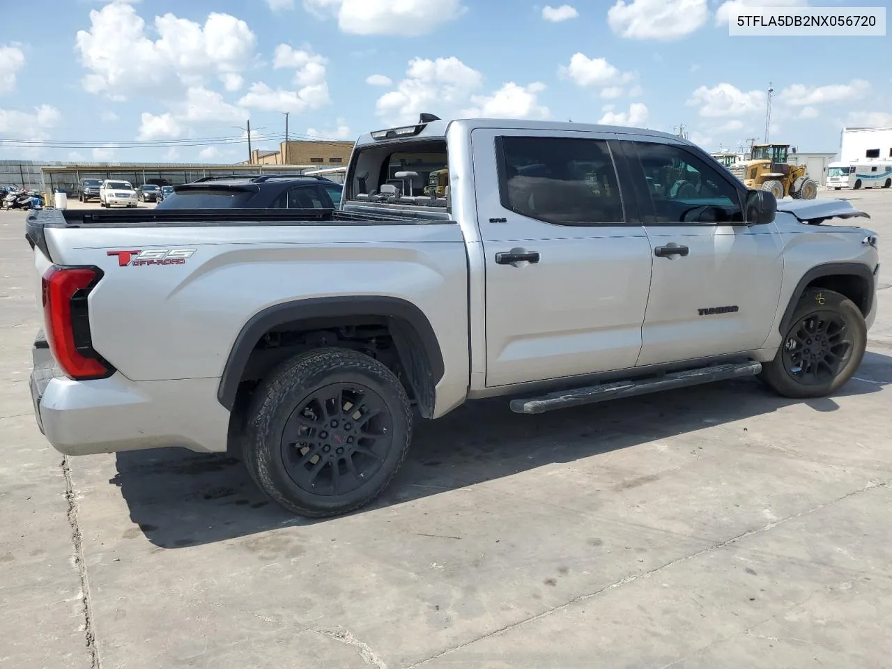 2022 Toyota Tundra Crewmax Sr VIN: 5TFLA5DB2NX056720 Lot: 72291804