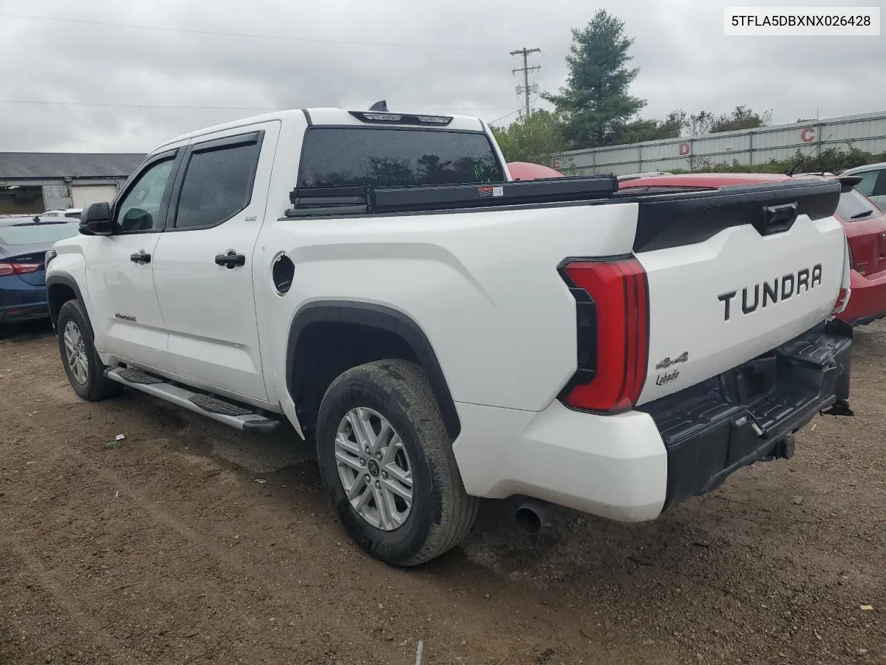 2022 Toyota Tundra Crewmax Sr VIN: 5TFLA5DBXNX026428 Lot: 72904714