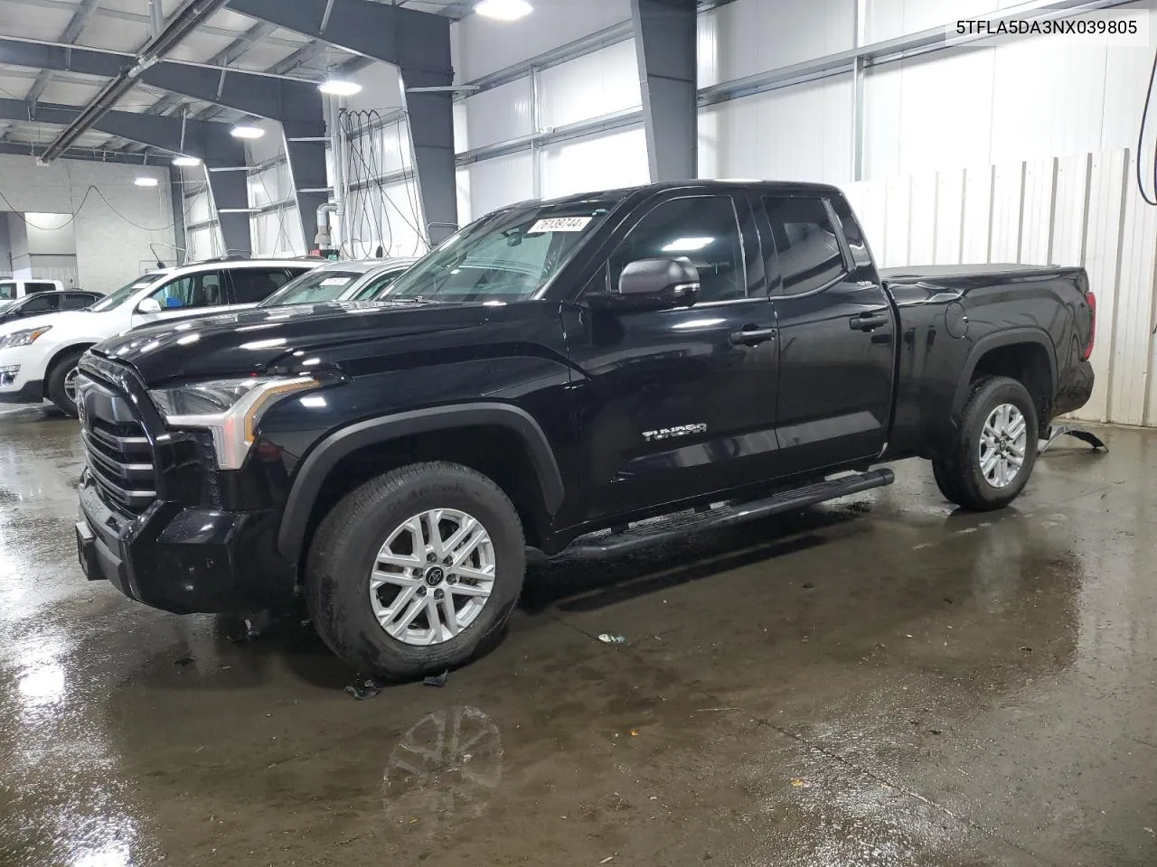 2022 Toyota Tundra Double Cab Sr VIN: 5TFLA5DA3NX039805 Lot: 76139744