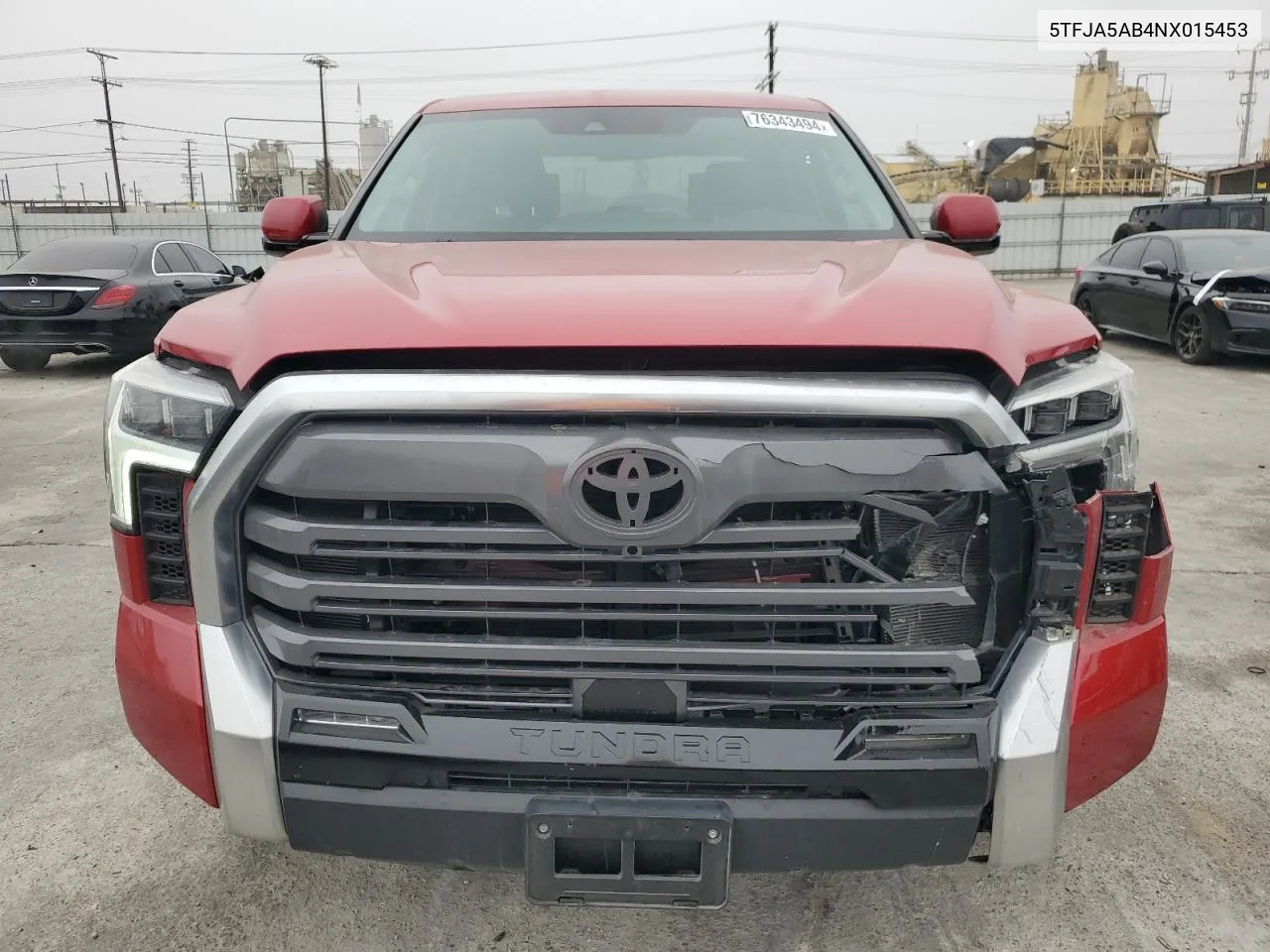 5TFJA5AB4NX015453 2022 Toyota Tundra Crewmax Limited