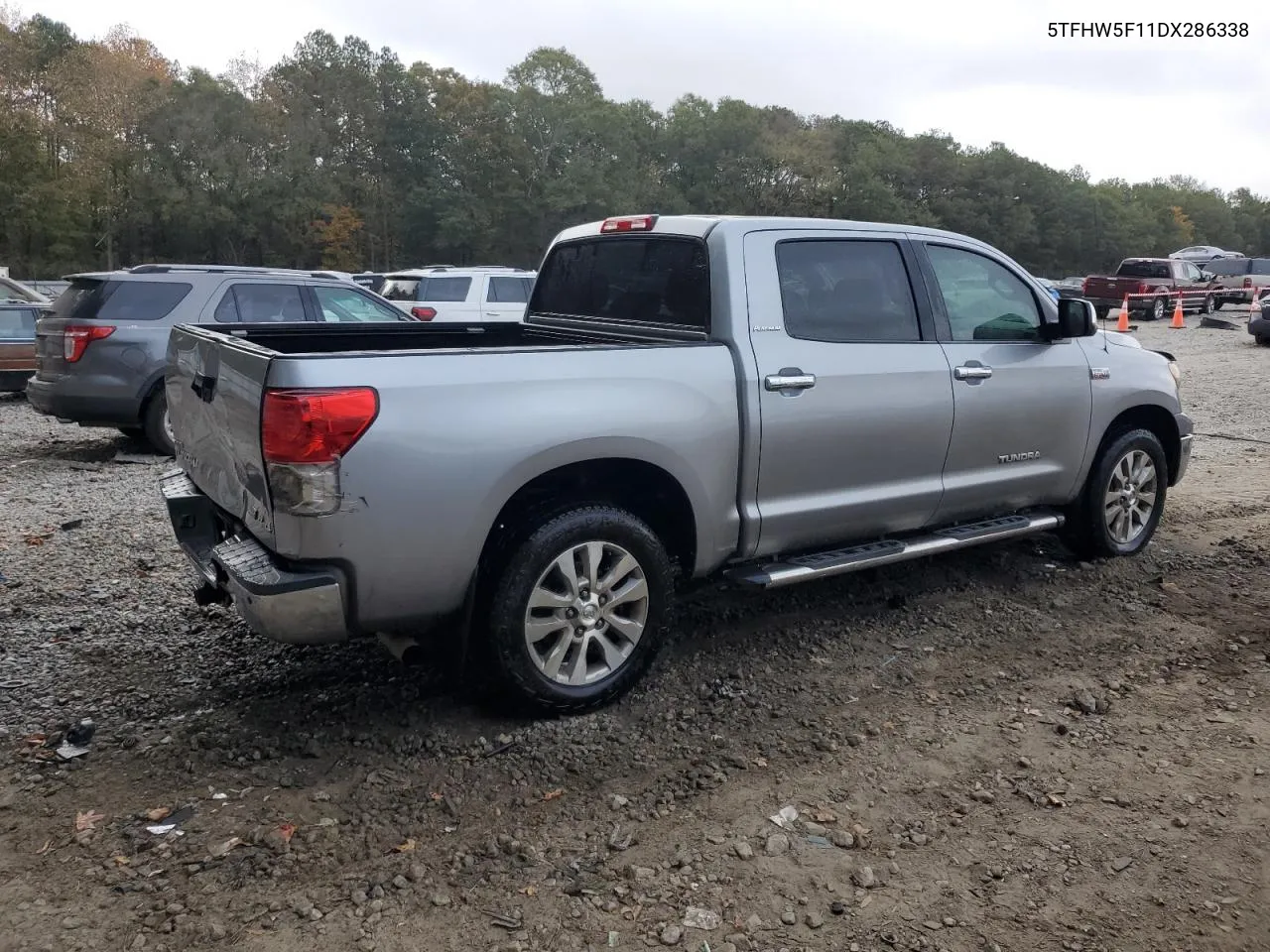 2022 Toyota Tundra Crewmax Limited VIN: 5TFHW5F11DX286338 Lot: 78537644