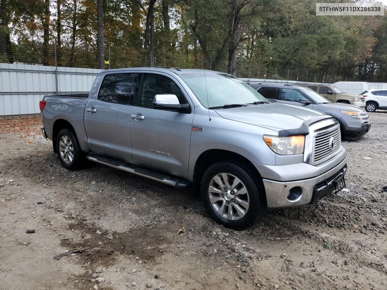 2022 Toyota Tundra Crewmax Limited VIN: 5TFHW5F11DX286338 Lot: 78537644