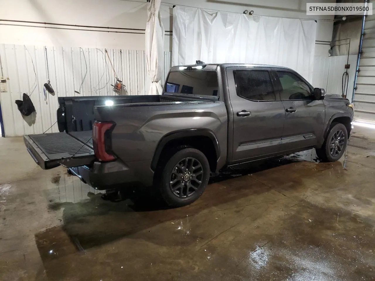 2022 Toyota Tundra Crewmax Platinum VIN: 5TFNA5DB0NX019500 Lot: 78663374