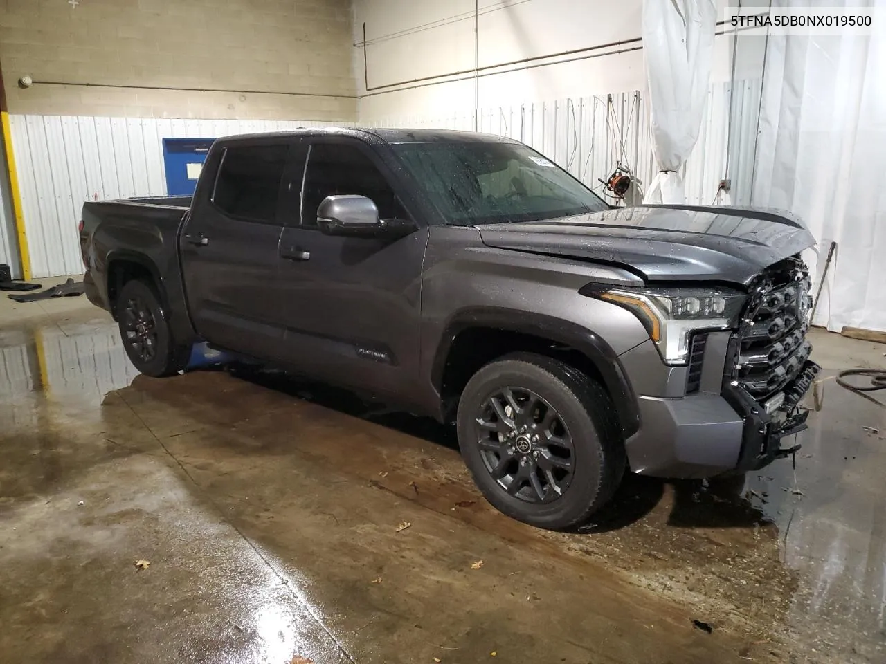 2022 Toyota Tundra Crewmax Platinum VIN: 5TFNA5DB0NX019500 Lot: 78663374