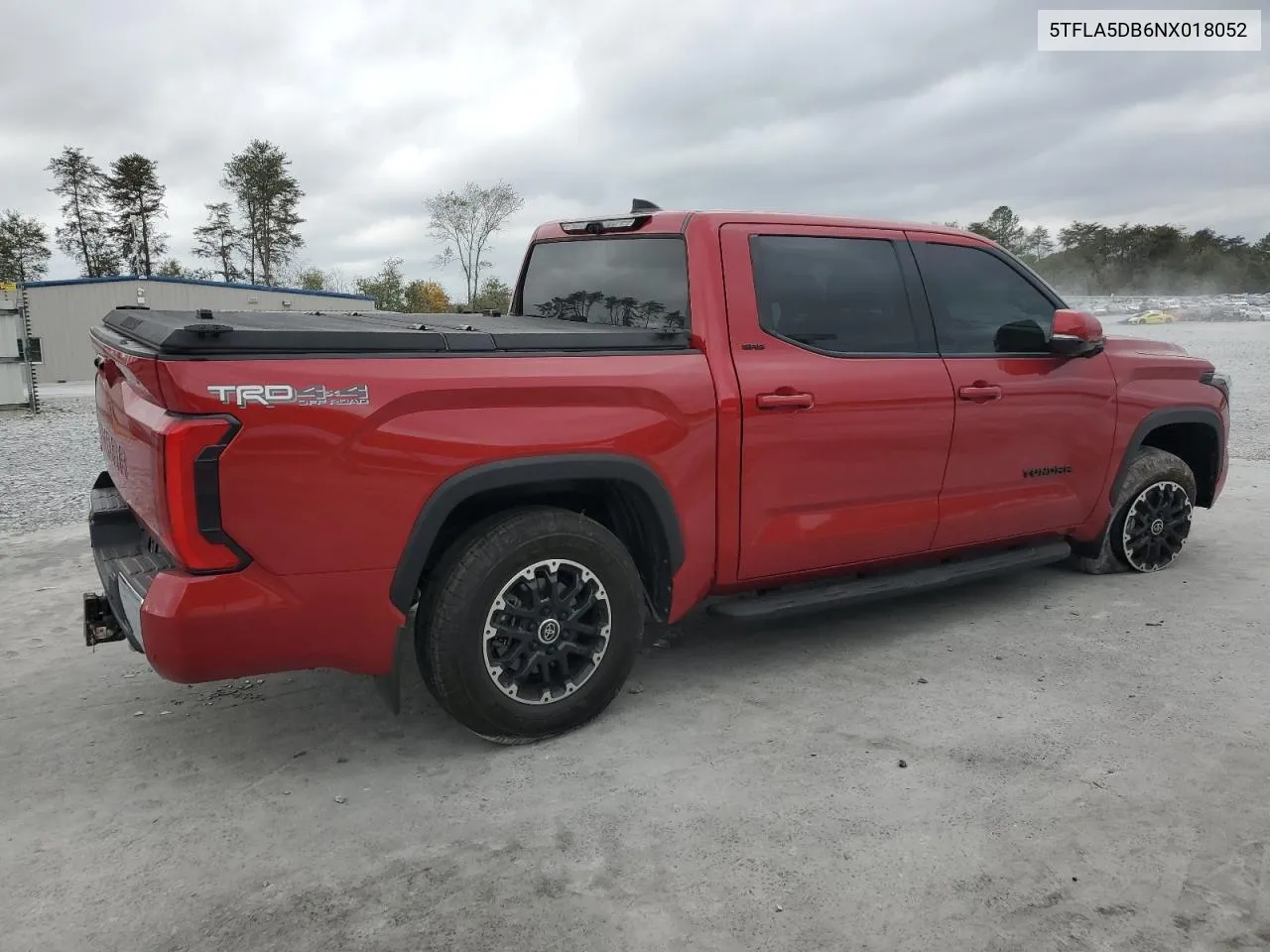 2022 Toyota Tundra Crewmax Sr VIN: 5TFLA5DB6NX018052 Lot: 78949254