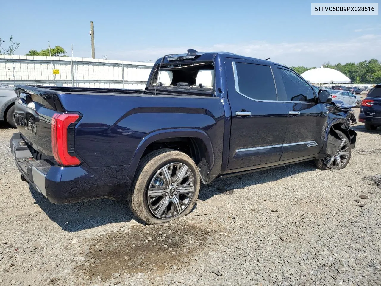 2023 Toyota Tundra Crewmax Capstone VIN: 5TFVC5DB9PX028516 Lot: 58878494