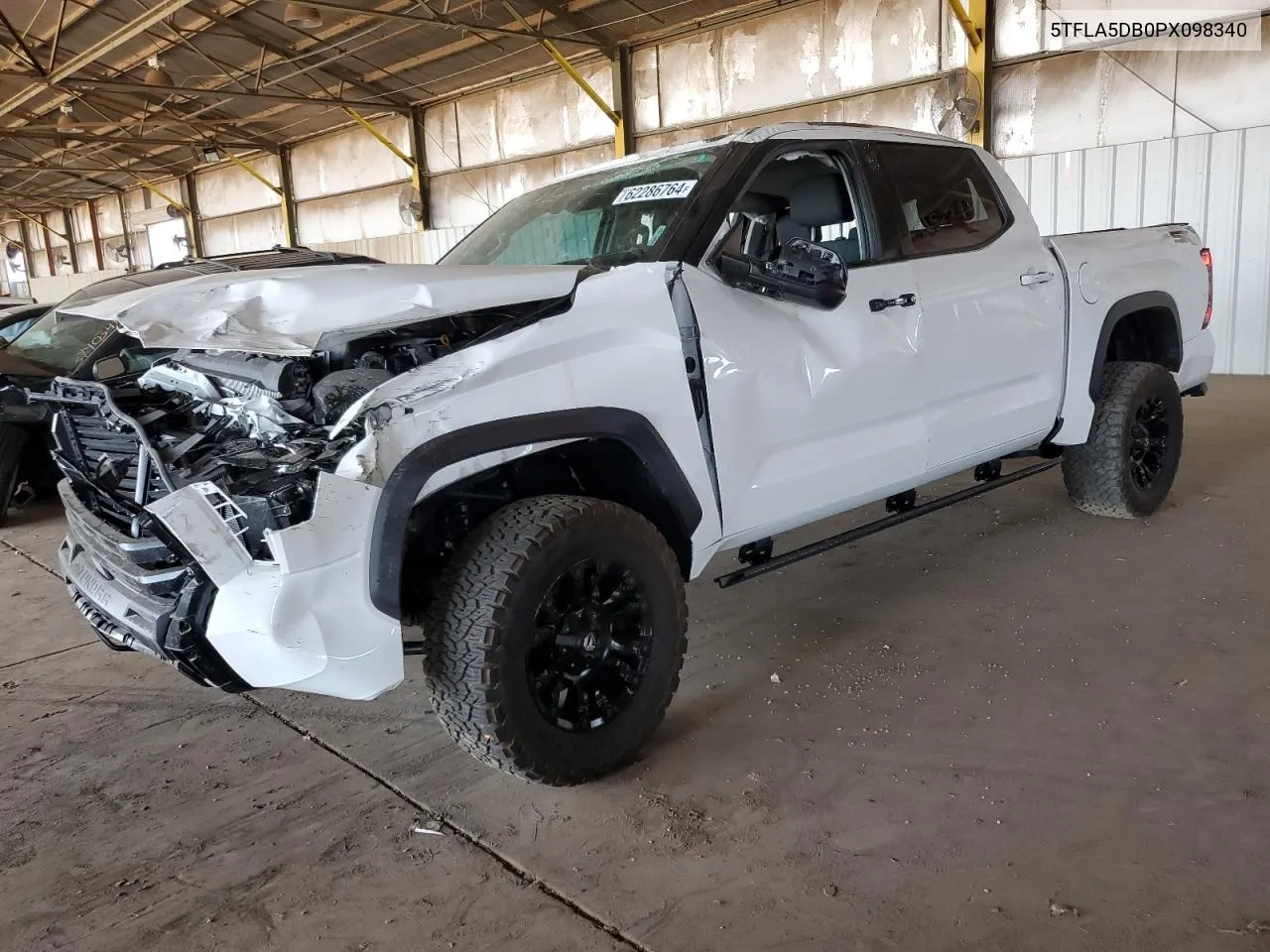 2023 Toyota Tundra Crewmax Sr VIN: 5TFLA5DB0PX098340 Lot: 62286764