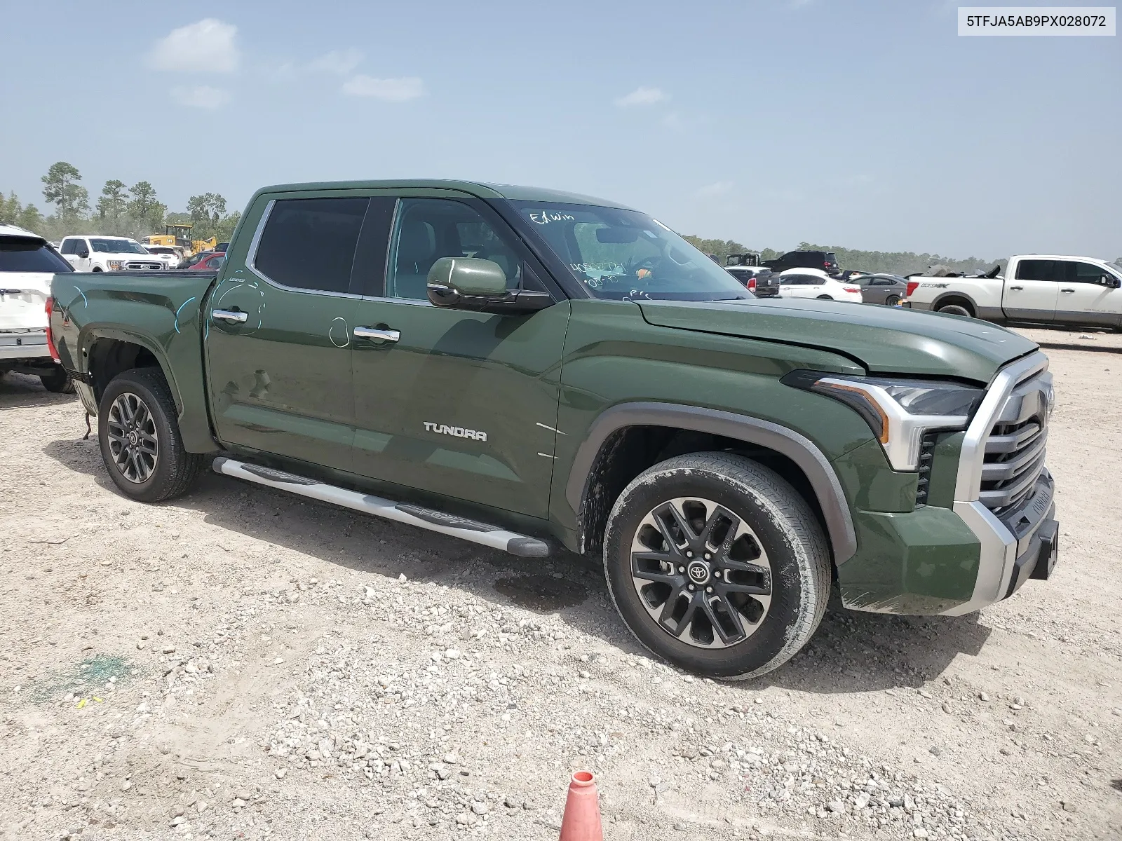 2023 Toyota Tundra Crewmax Limited VIN: 5TFJA5AB9PX028072 Lot: 63692054