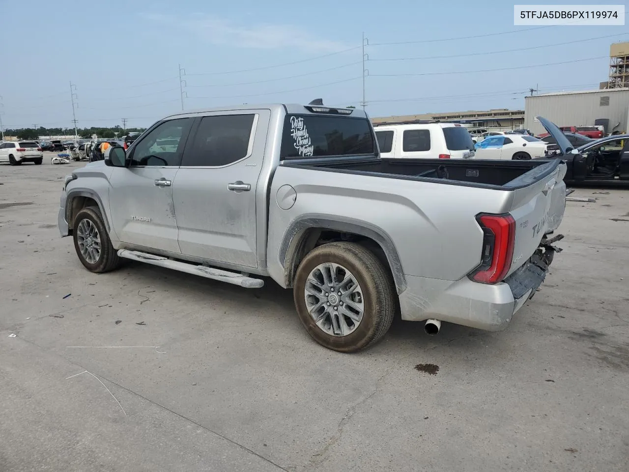 2023 Toyota Tundra Crewmax Limited VIN: 5TFJA5DB6PX119974 Lot: 66781174