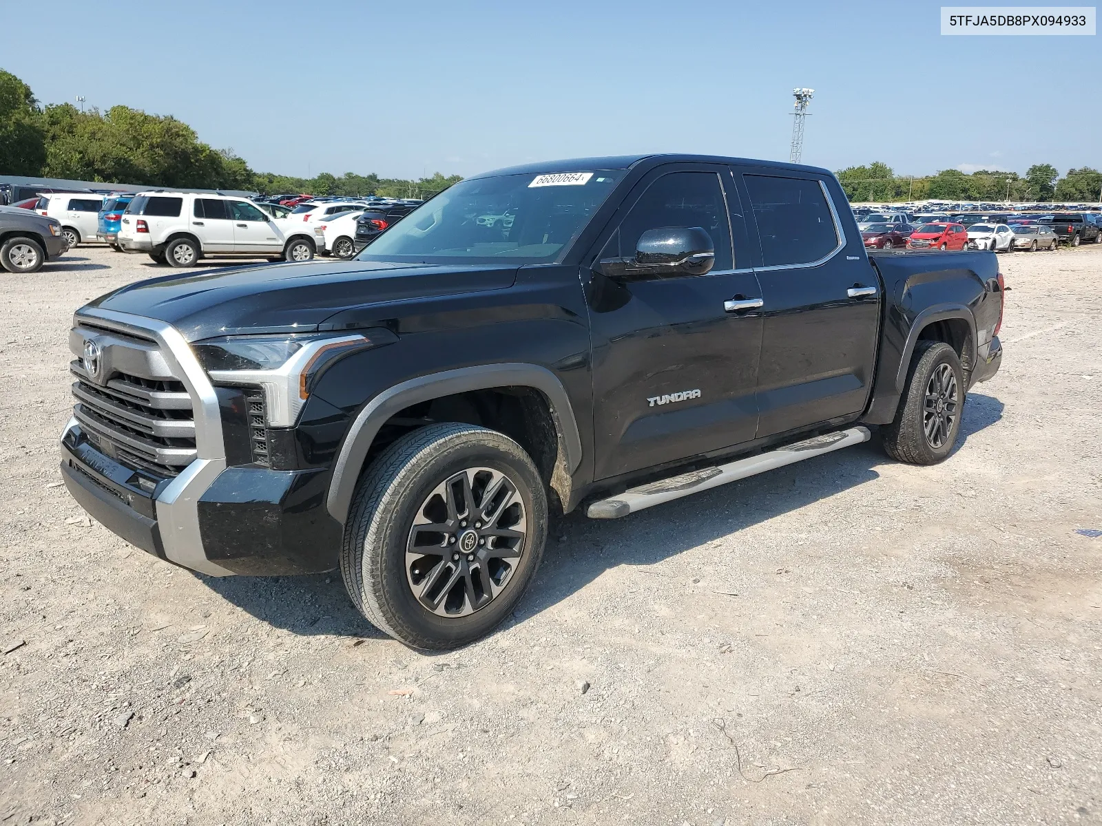 2023 Toyota Tundra Crewmax Limited VIN: 5TFJA5DB8PX094933 Lot: 66800664