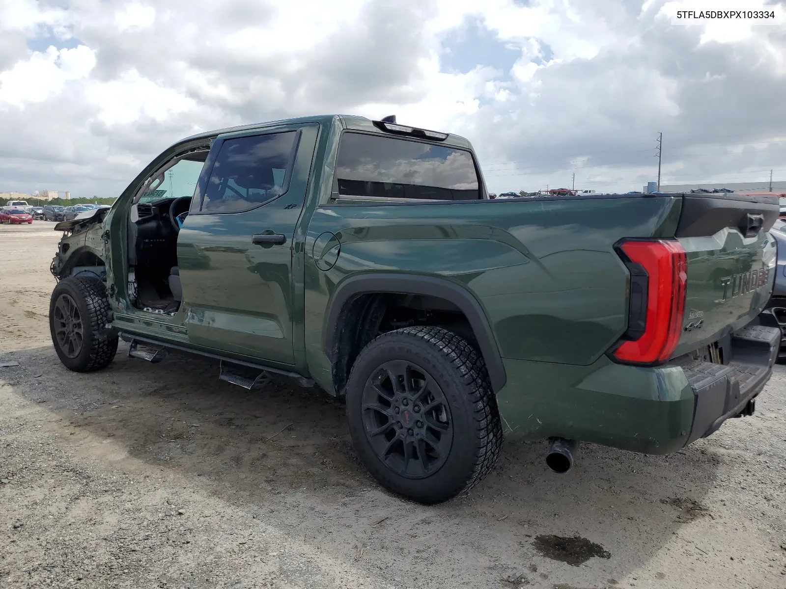 2023 Toyota Tundra Crewmax Sr VIN: 5TFLA5DBXPX103334 Lot: 67542914