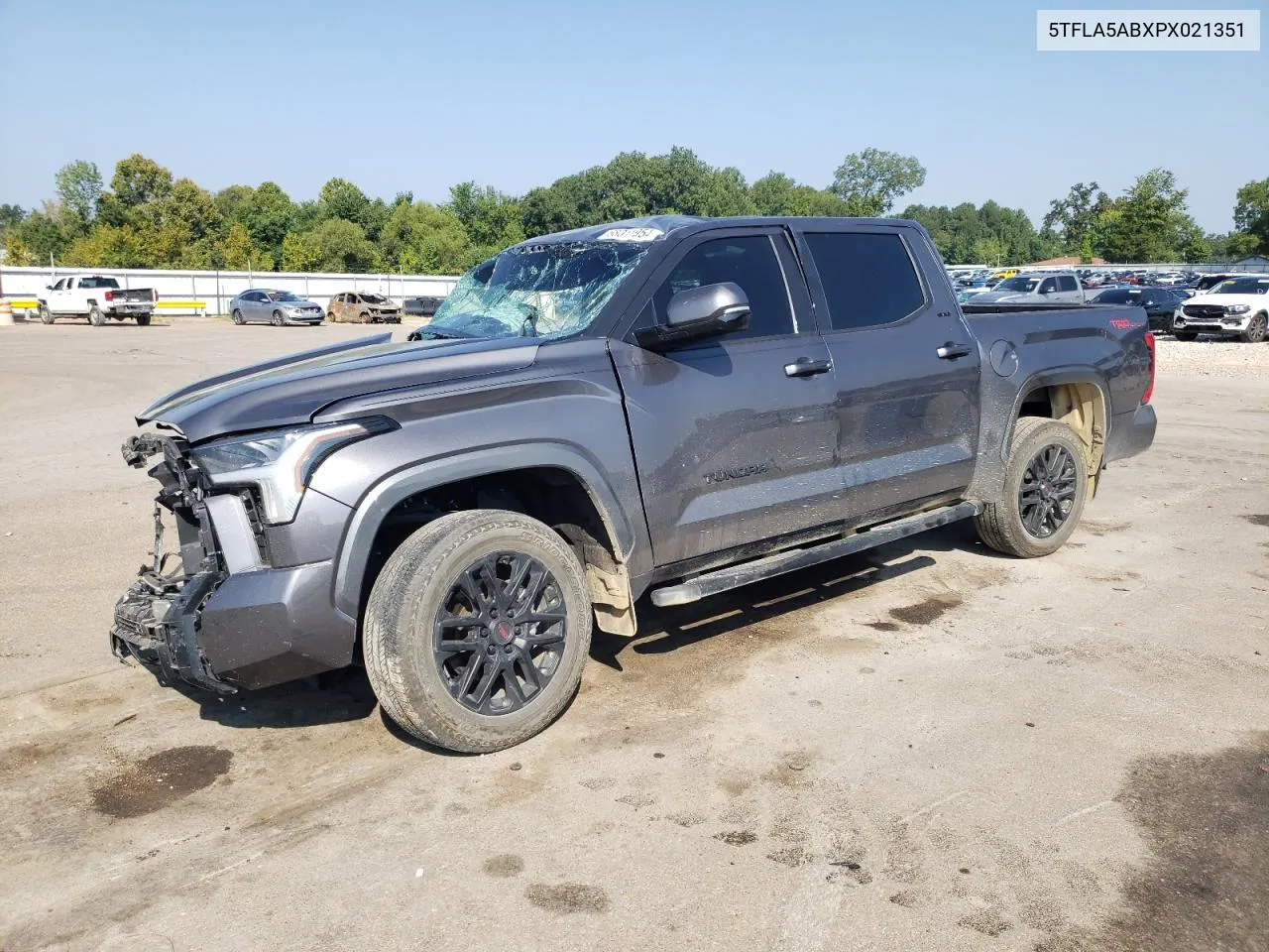 2023 Toyota Tundra Crewmax Sr VIN: 5TFLA5ABXPX021351 Lot: 68311954