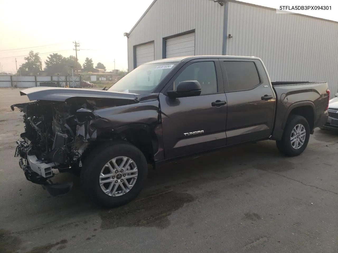 2023 Toyota Tundra Crewmax Sr VIN: 5TFLA5DB3PX094301 Lot: 68361634