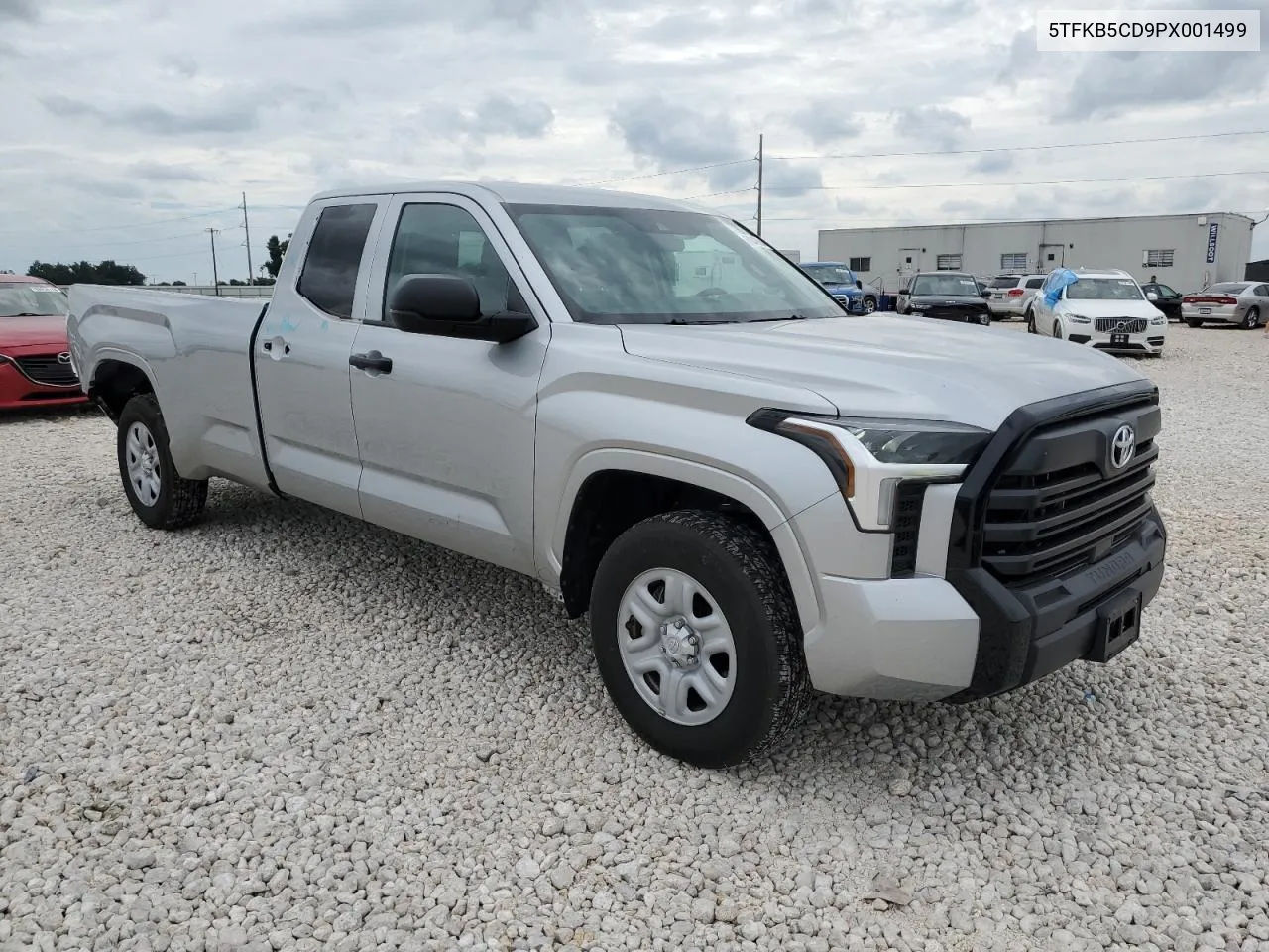 2023 Toyota Tundra Double Cab Sr VIN: 5TFKB5CD9PX001499 Lot: 69846634