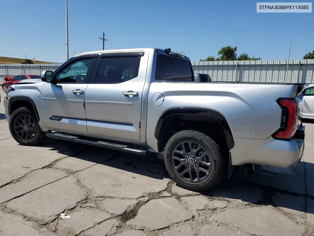 2023 Toyota Tundra Crewmax Platinum VIN: 5TFNA5DB8PX115085 Lot: 70262334