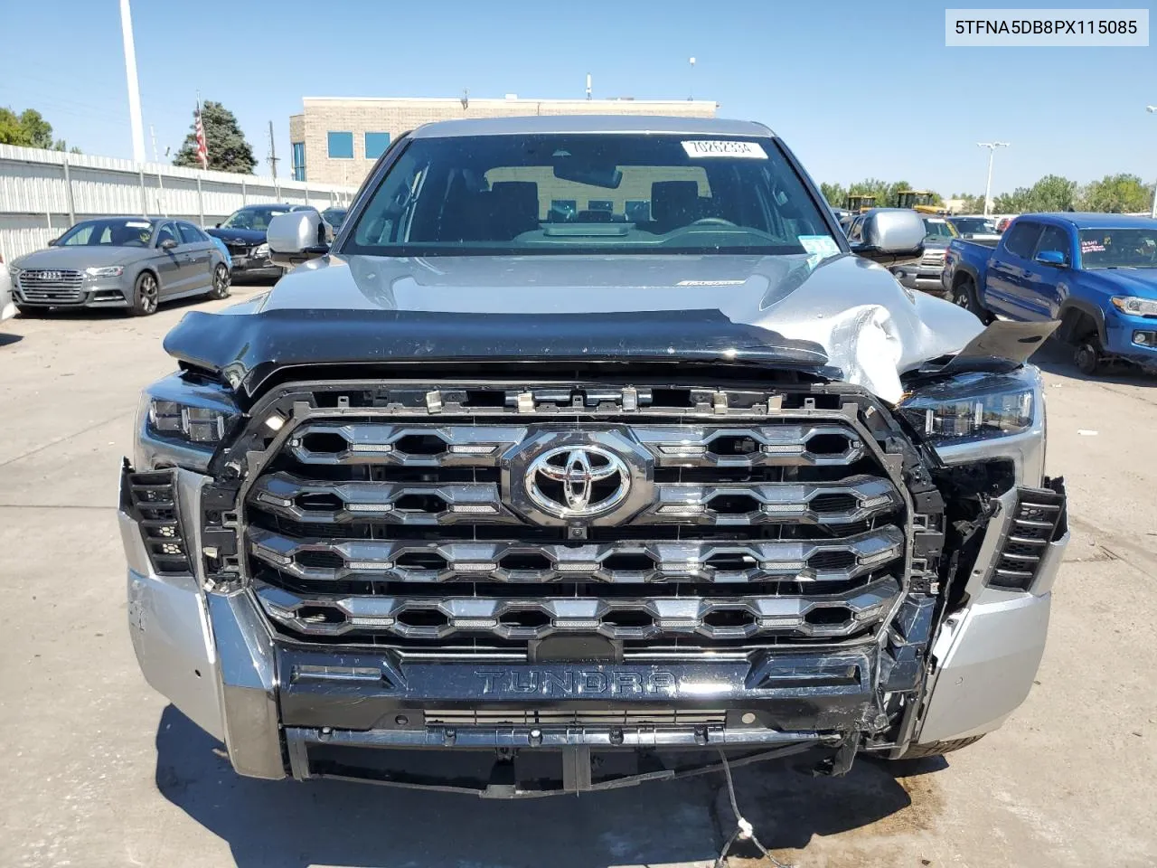 2023 Toyota Tundra Crewmax Platinum VIN: 5TFNA5DB8PX115085 Lot: 70262334