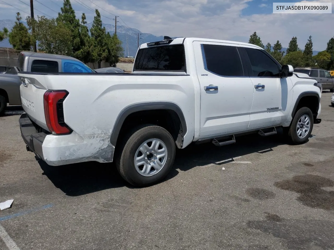 5TFJA5DB1PX090089 2023 Toyota Tundra Crewmax Limited