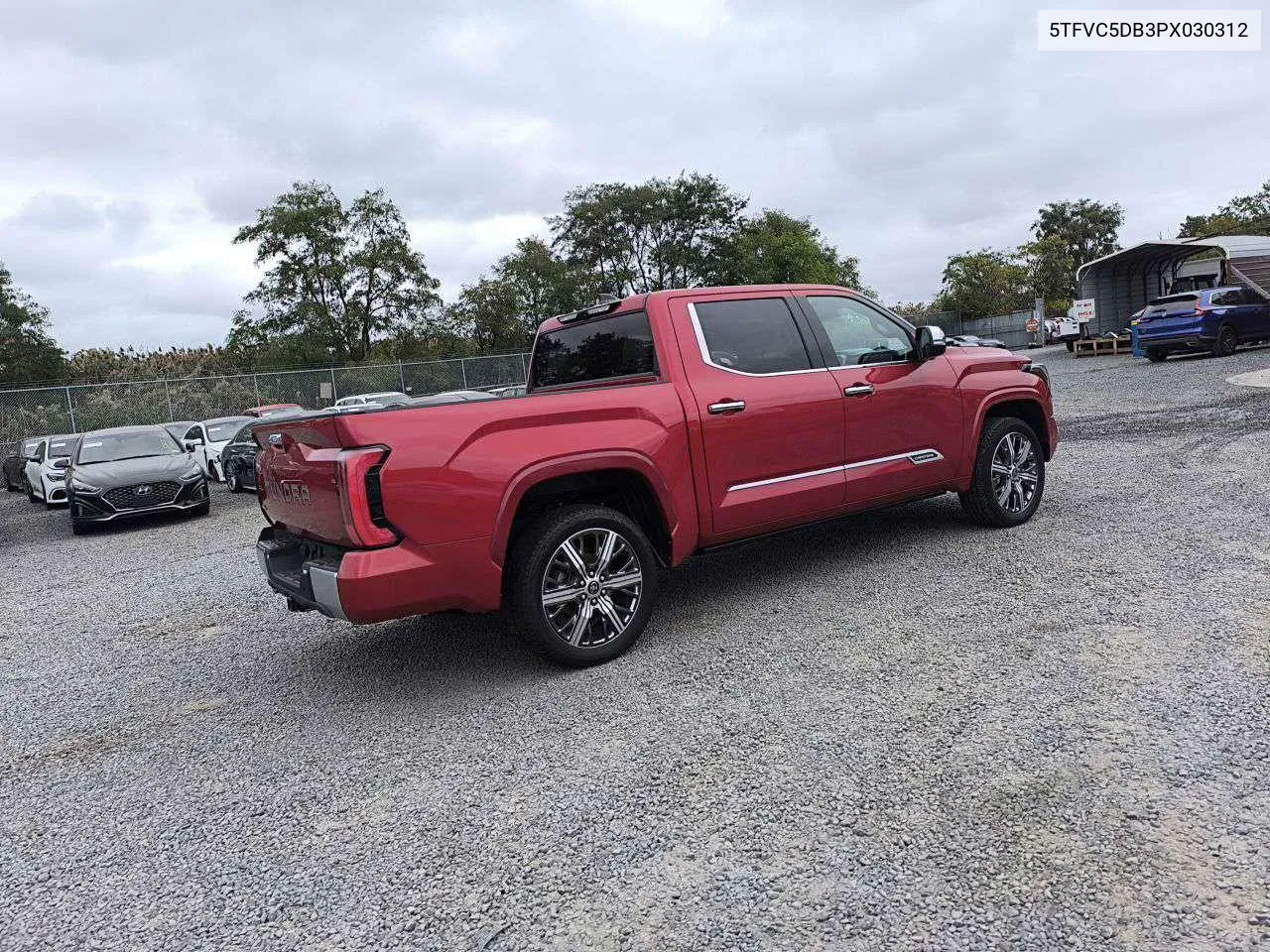 2023 Toyota Tundra Crewmax Capstone VIN: 5TFVC5DB3PX030312 Lot: 73486854