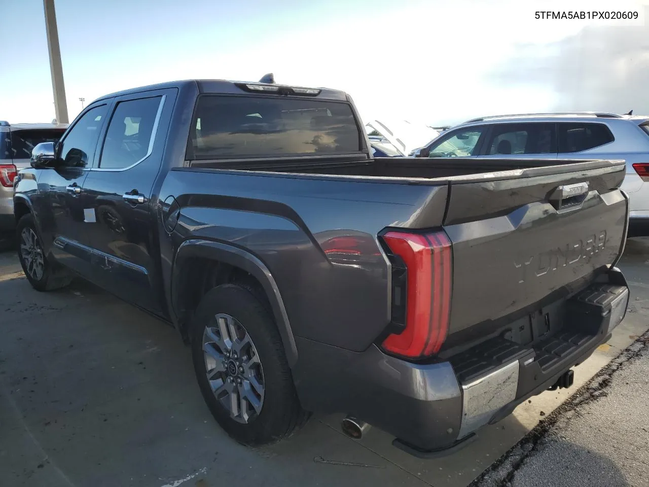 2023 Toyota Tundra Crewmax Platinum VIN: 5TFMA5AB1PX020609 Lot: 73653614