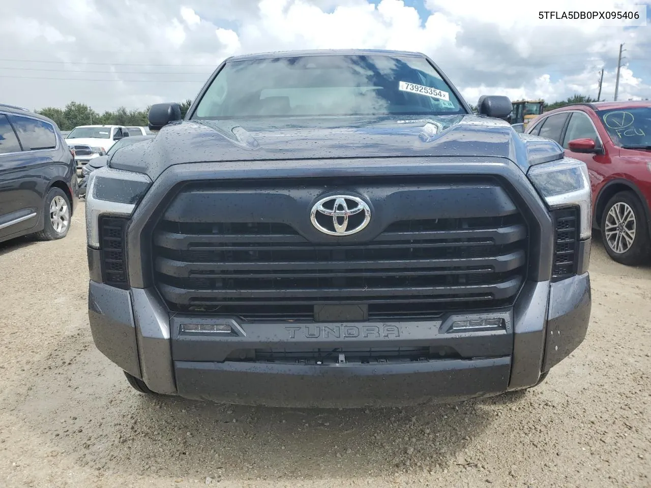 2023 Toyota Tundra Crewmax Sr VIN: 5TFLA5DB0PX095406 Lot: 73925354