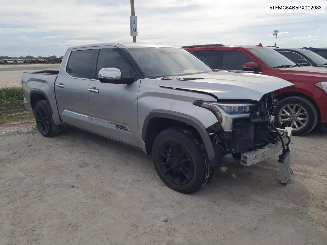 2023 Toyota Tundra Crewmax Platinum VIN: 5TFMC5AB5PX002933 Lot: 74472834