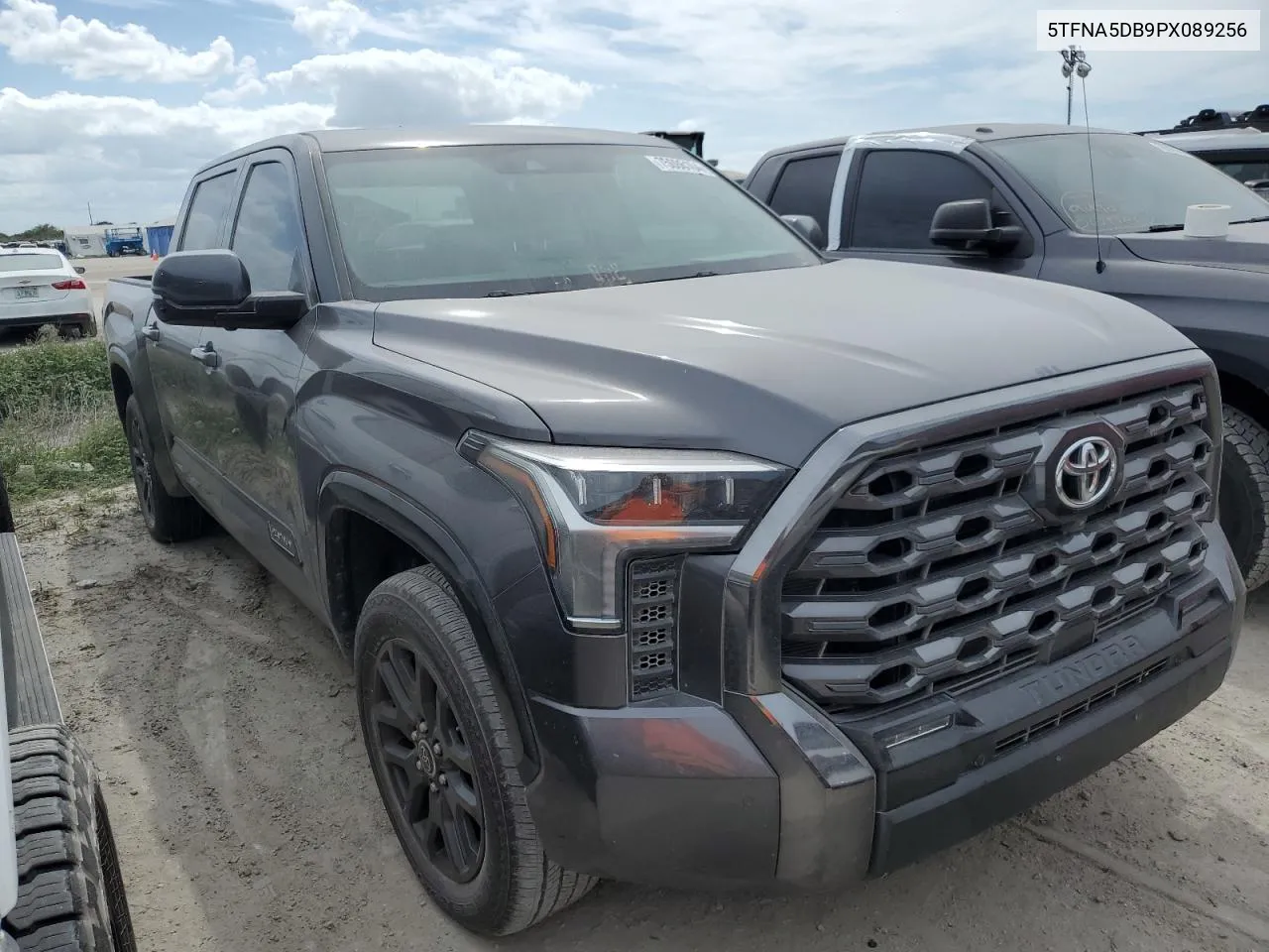 2023 Toyota Tundra Crewmax Platinum VIN: 5TFNA5DB9PX089256 Lot: 75086104