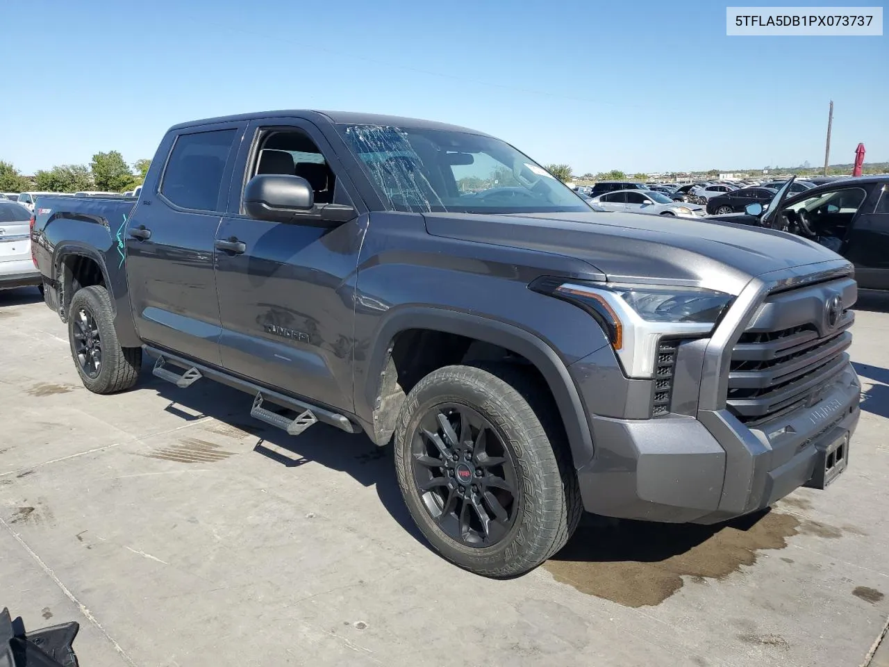 2023 Toyota Tundra Crewmax Sr VIN: 5TFLA5DB1PX073737 Lot: 75714744