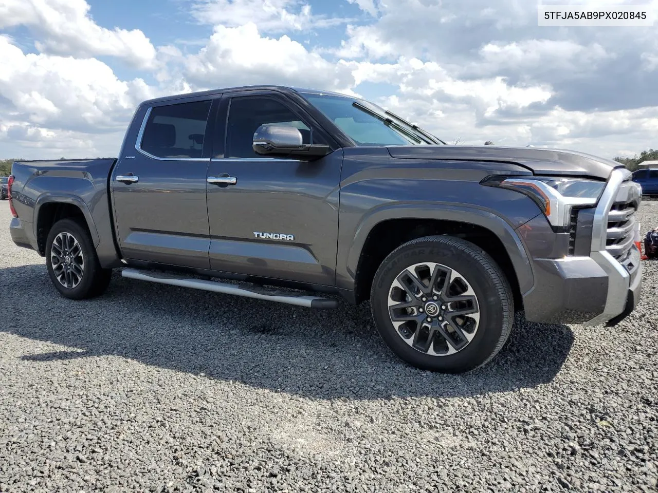 2023 Toyota Tundra Crewmax Limited VIN: 5TFJA5AB9PX020845 Lot: 76019674