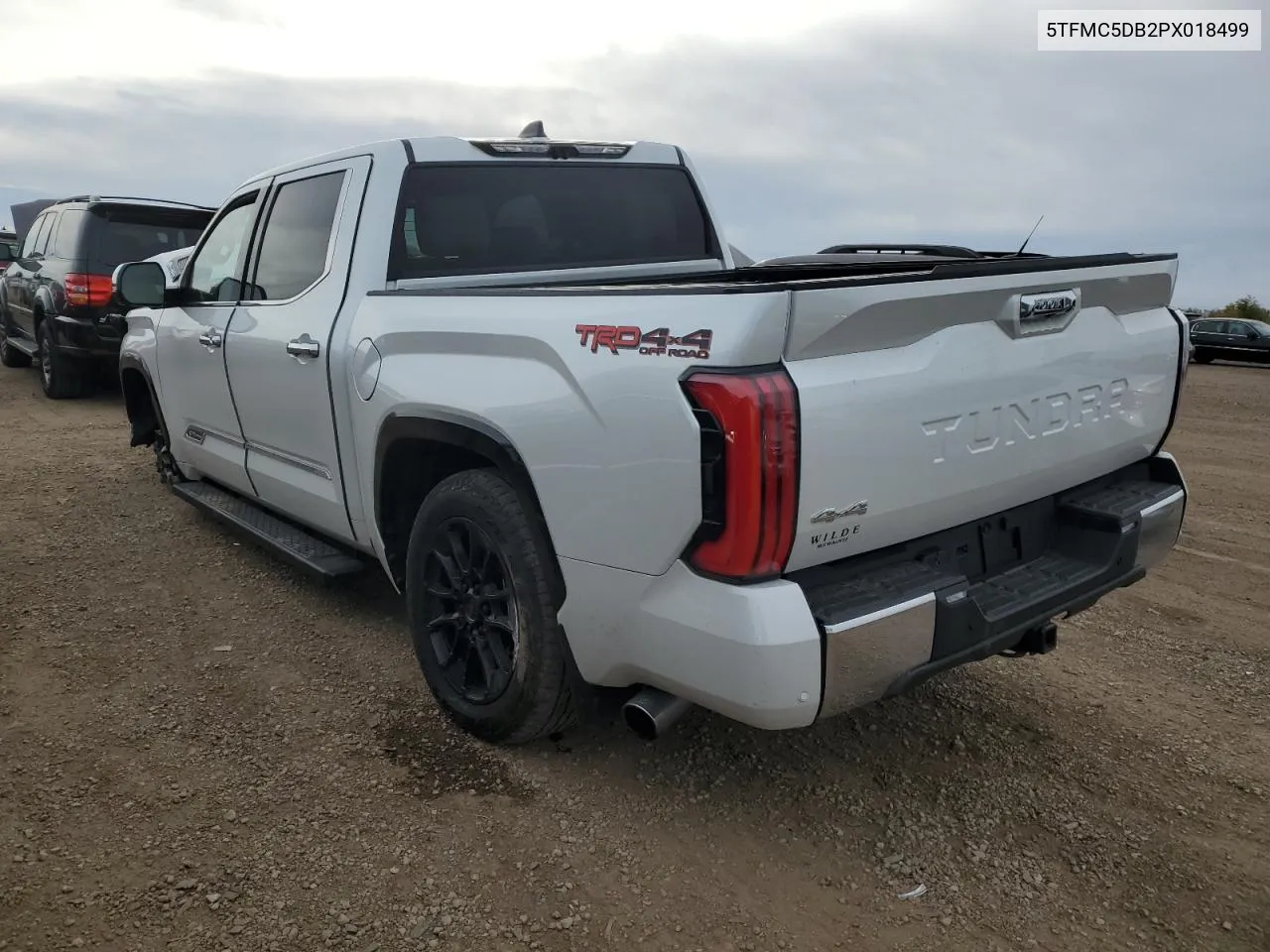 2023 Toyota Tundra Crewmax Platinum VIN: 5TFMC5DB2PX018499 Lot: 76595514