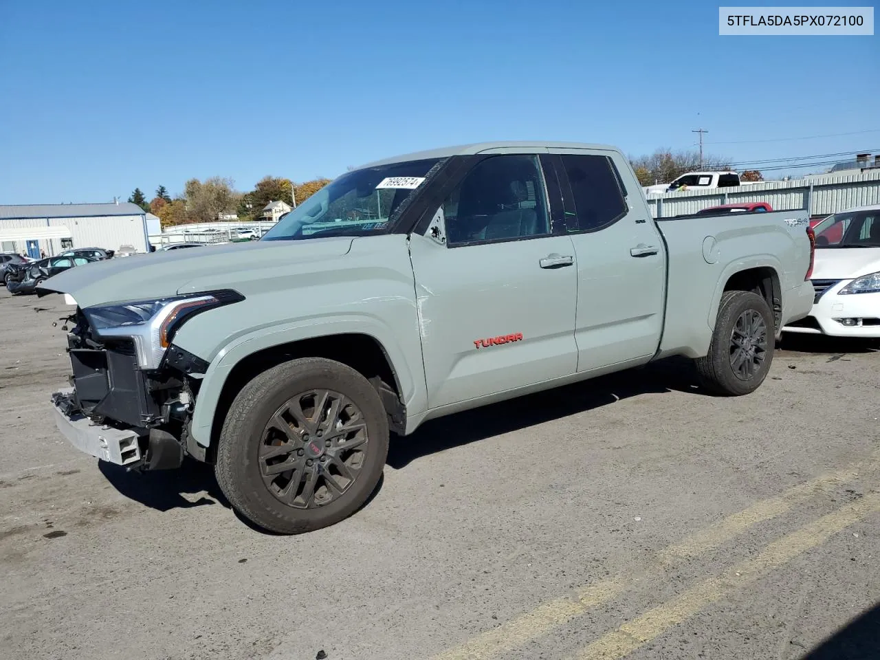 5TFLA5DA5PX072100 2023 Toyota Tundra Double Cab Sr