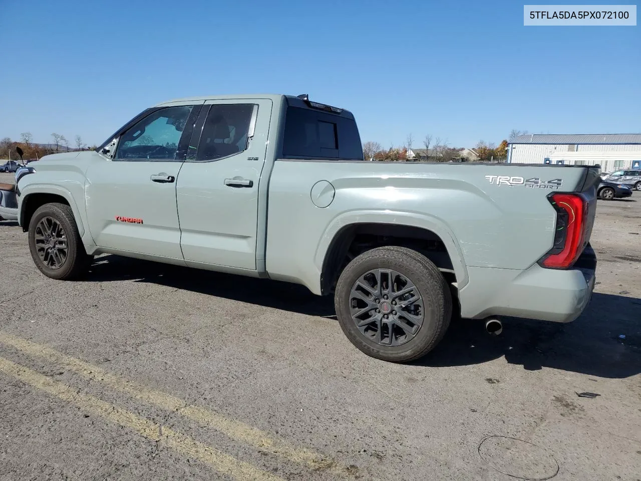 2023 Toyota Tundra Double Cab Sr VIN: 5TFLA5DA5PX072100 Lot: 76992574