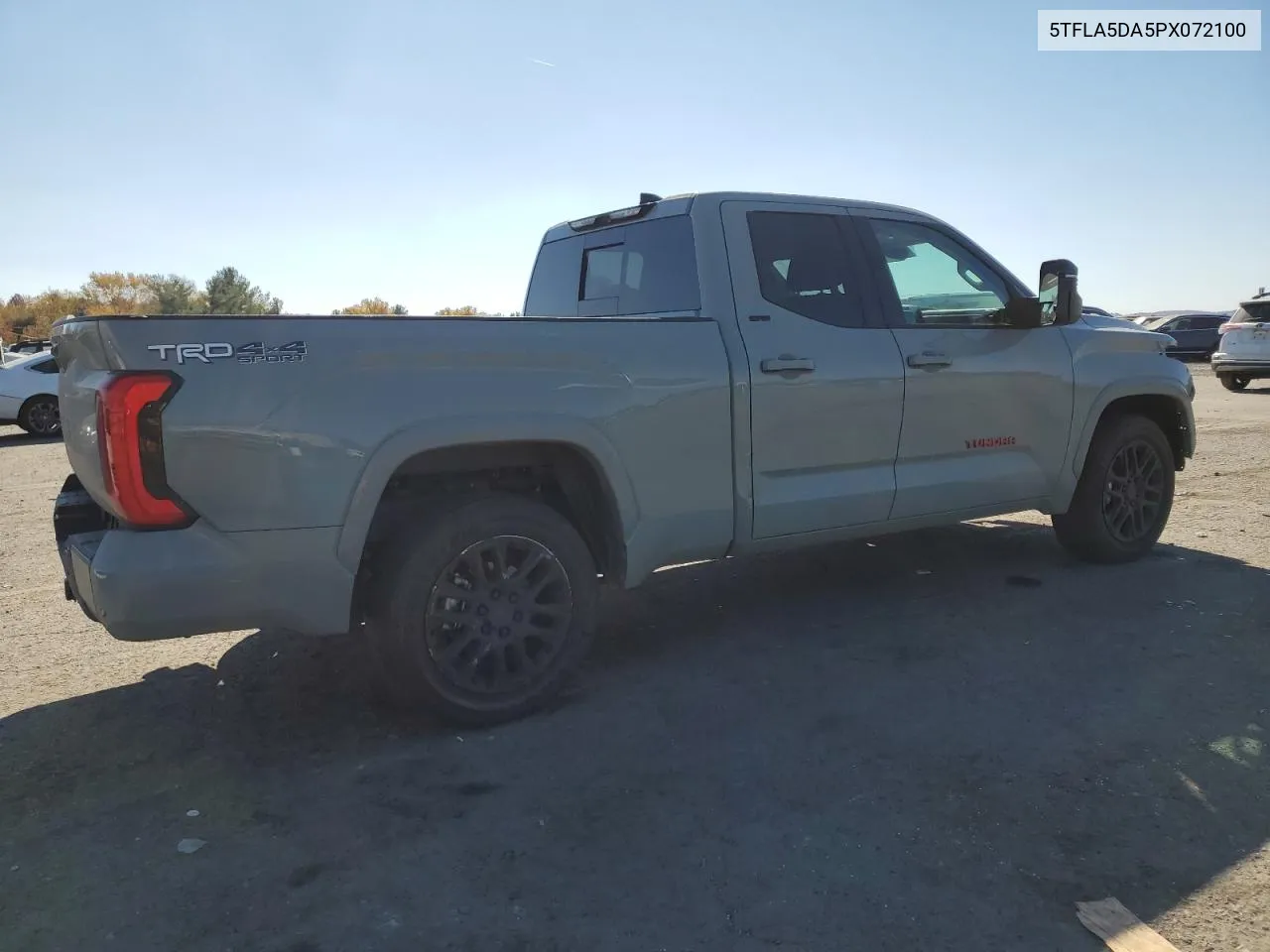 2023 Toyota Tundra Double Cab Sr VIN: 5TFLA5DA5PX072100 Lot: 76992574