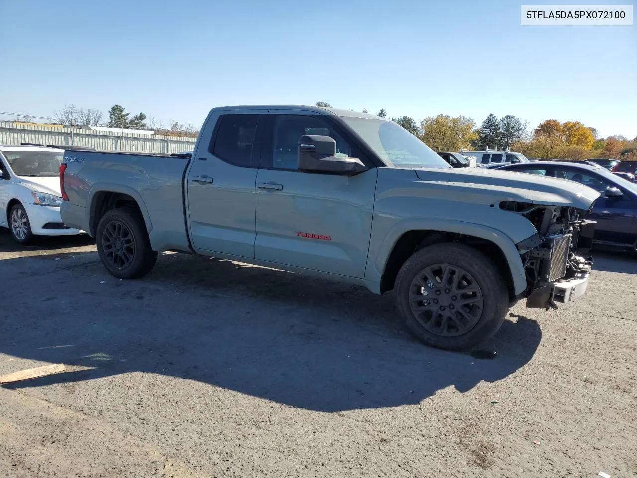 2023 Toyota Tundra Double Cab Sr VIN: 5TFLA5DA5PX072100 Lot: 76992574