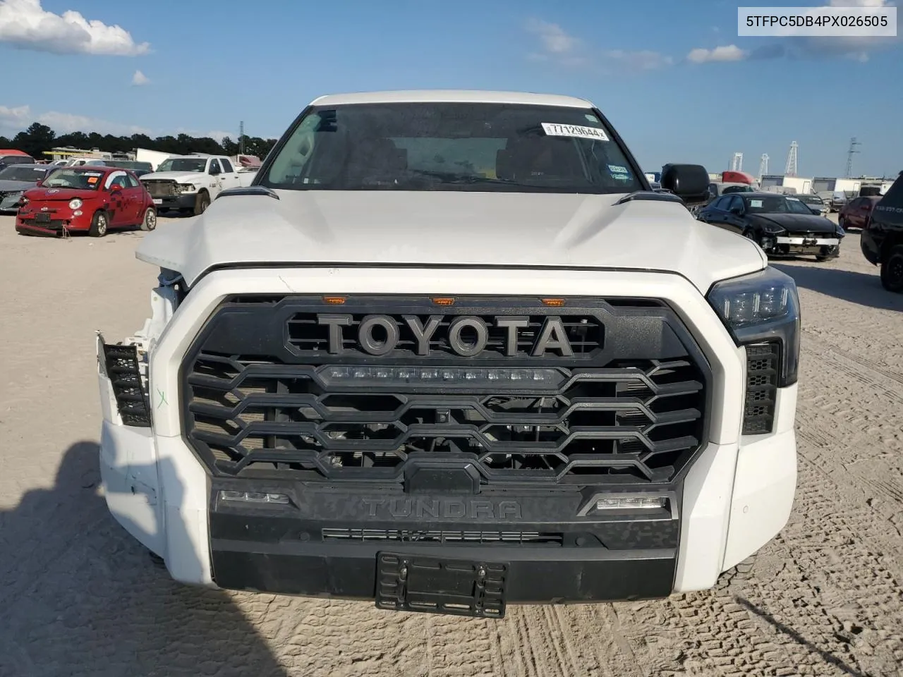 2023 Toyota Tundra Crewmax Limited VIN: 5TFPC5DB4PX026505 Lot: 77129644