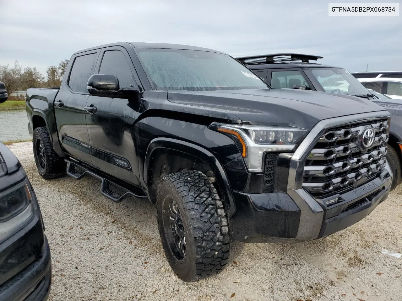 2023 Toyota Tundra Crewmax Platinum VIN: 5TFNA5DB2PX068734 Lot: 77207354