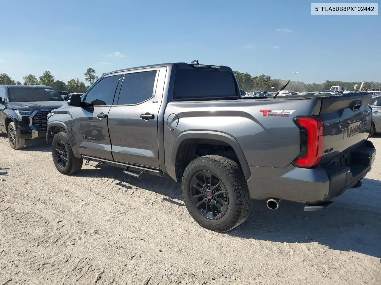 2023 Toyota Tundra Crewmax Sr VIN: 5TFLA5DB8PX102442 Lot: 77822874