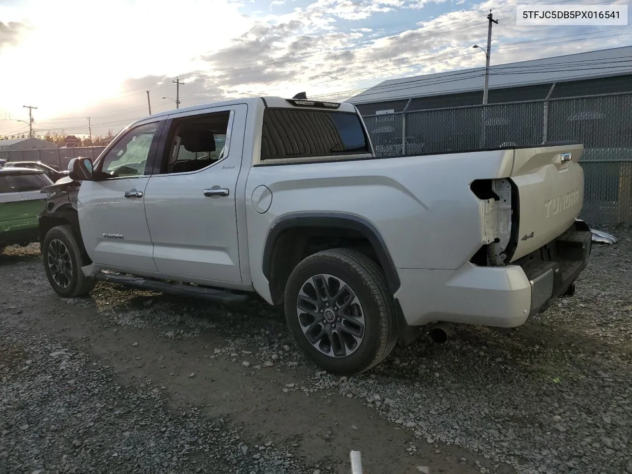 2023 Toyota Tundra Crewmax Limited VIN: 5TFJC5DB5PX016541 Lot: 78677784