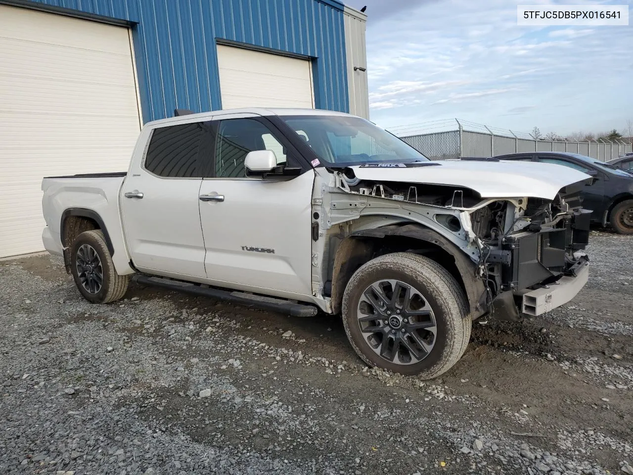 2023 Toyota Tundra Crewmax Limited VIN: 5TFJC5DB5PX016541 Lot: 78677784