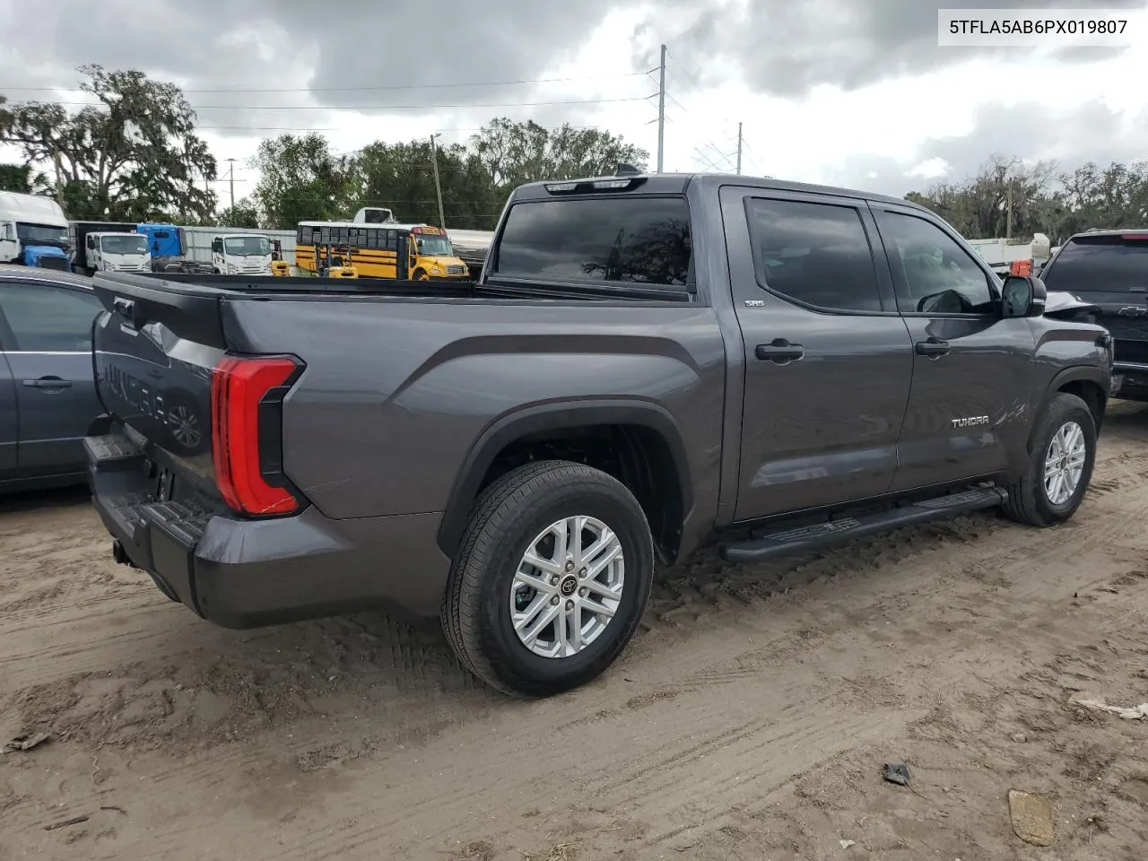 2023 Toyota Tundra Crewmax Sr VIN: 5TFLA5AB6PX019807 Lot: 79765774